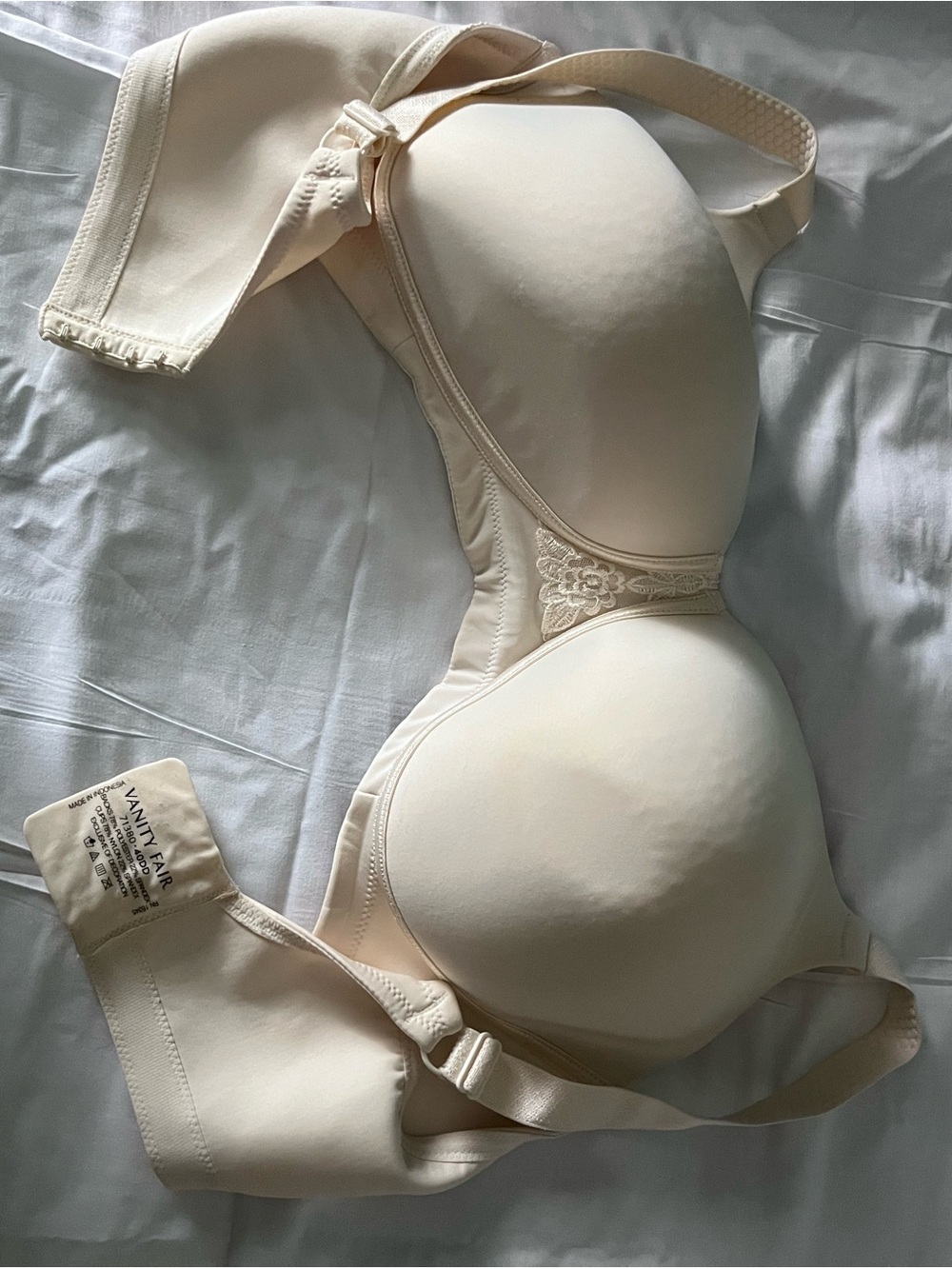 Vanity Fair Ivory Smooth Full-Coverage Bra
